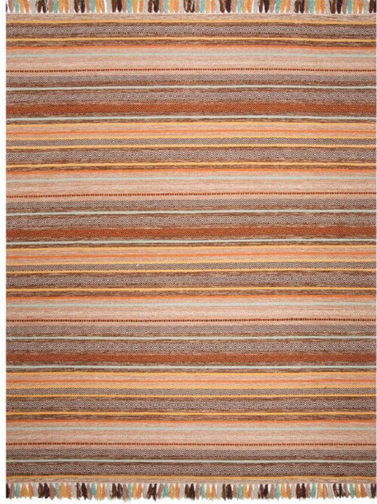 Artisan Flat Weave Rug - Traditional Craftsmanship
